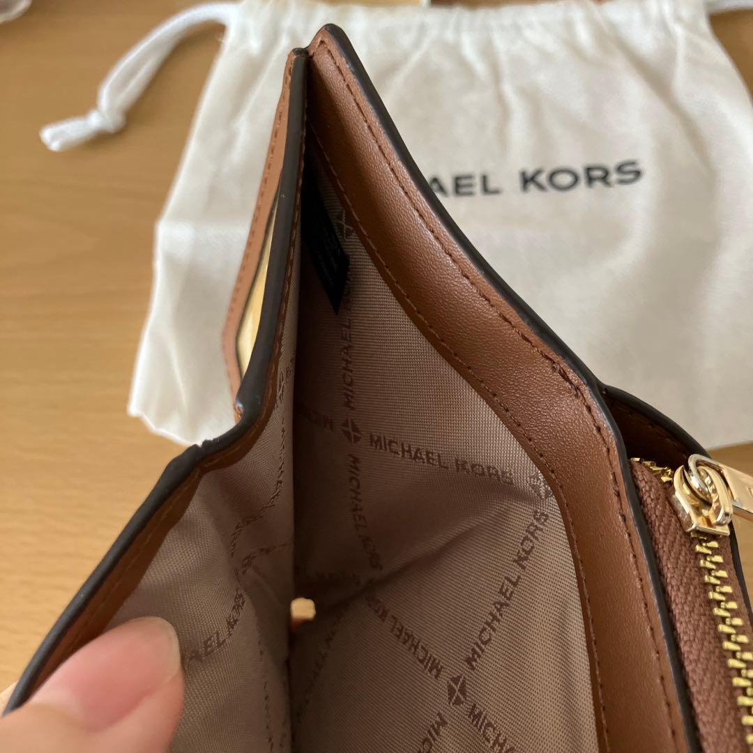 MICHAEL KORS　マイケルコース　三つ折り財布　ミニ　付属品付き