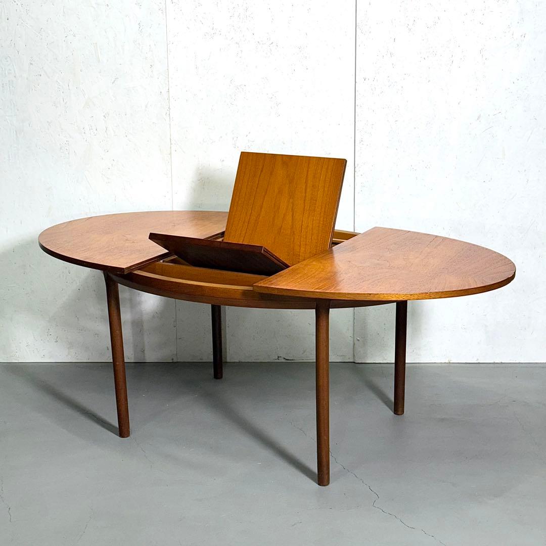 WHITE & NEWTON ヴィンテージ オーバルダイニングテーブル(301)