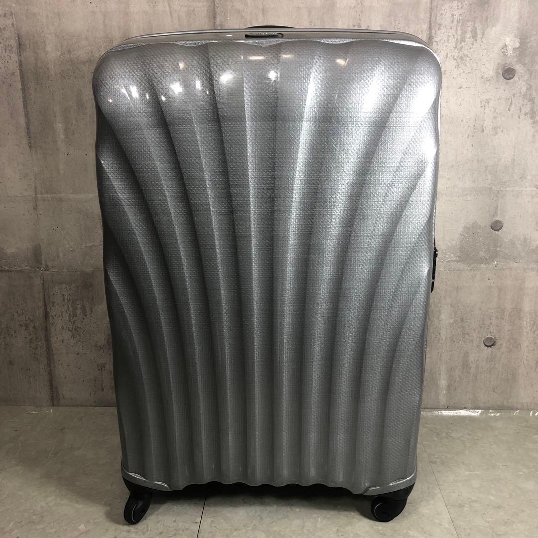 samsonite　スーツケース　グレー　大容量　軽量　4輪　TSAロック