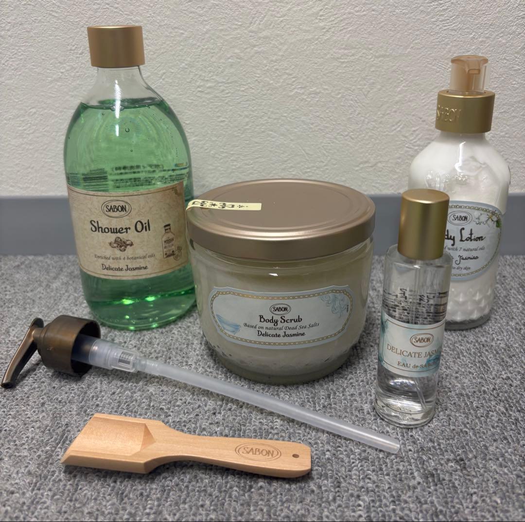 SABON ボディケア 4STEP レギュラーセット デリケート・ジャスミン