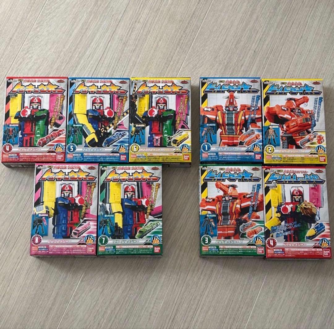 トッキュウジャー トッキュウオー+ビルドダイオー ミニプラ 食玩 未使 未開封