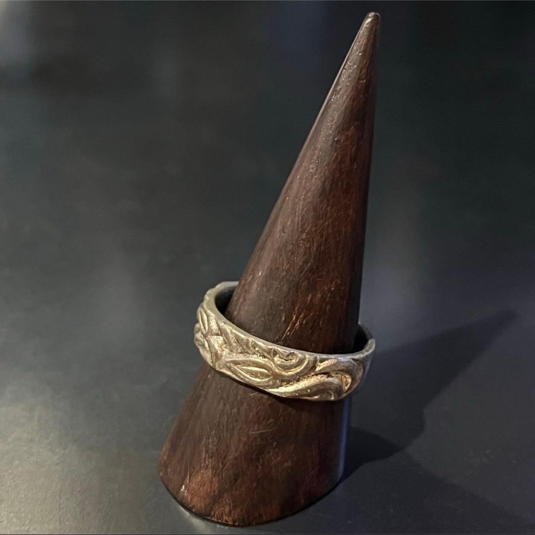 USA MADE SILVER925 SWIRL RING/シルバー/リング
