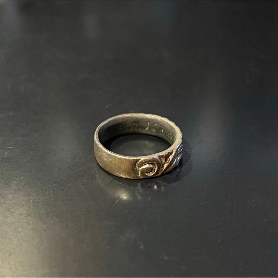 USA MADE SILVER925 SWIRL RING/シルバー/リング