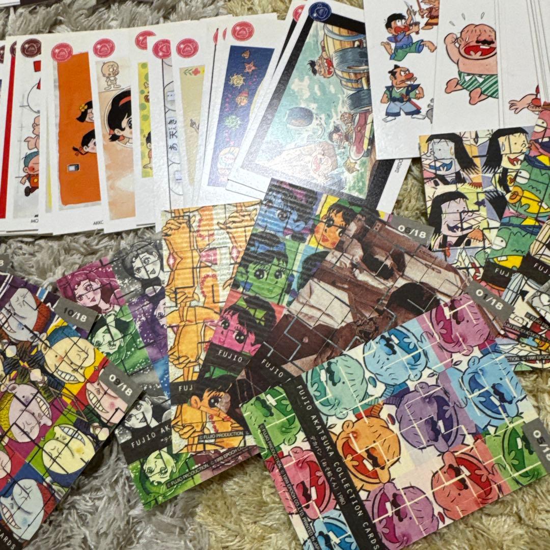 エポック　赤塚不二夫コレクションカード　フルコンプ１８０枚【5365