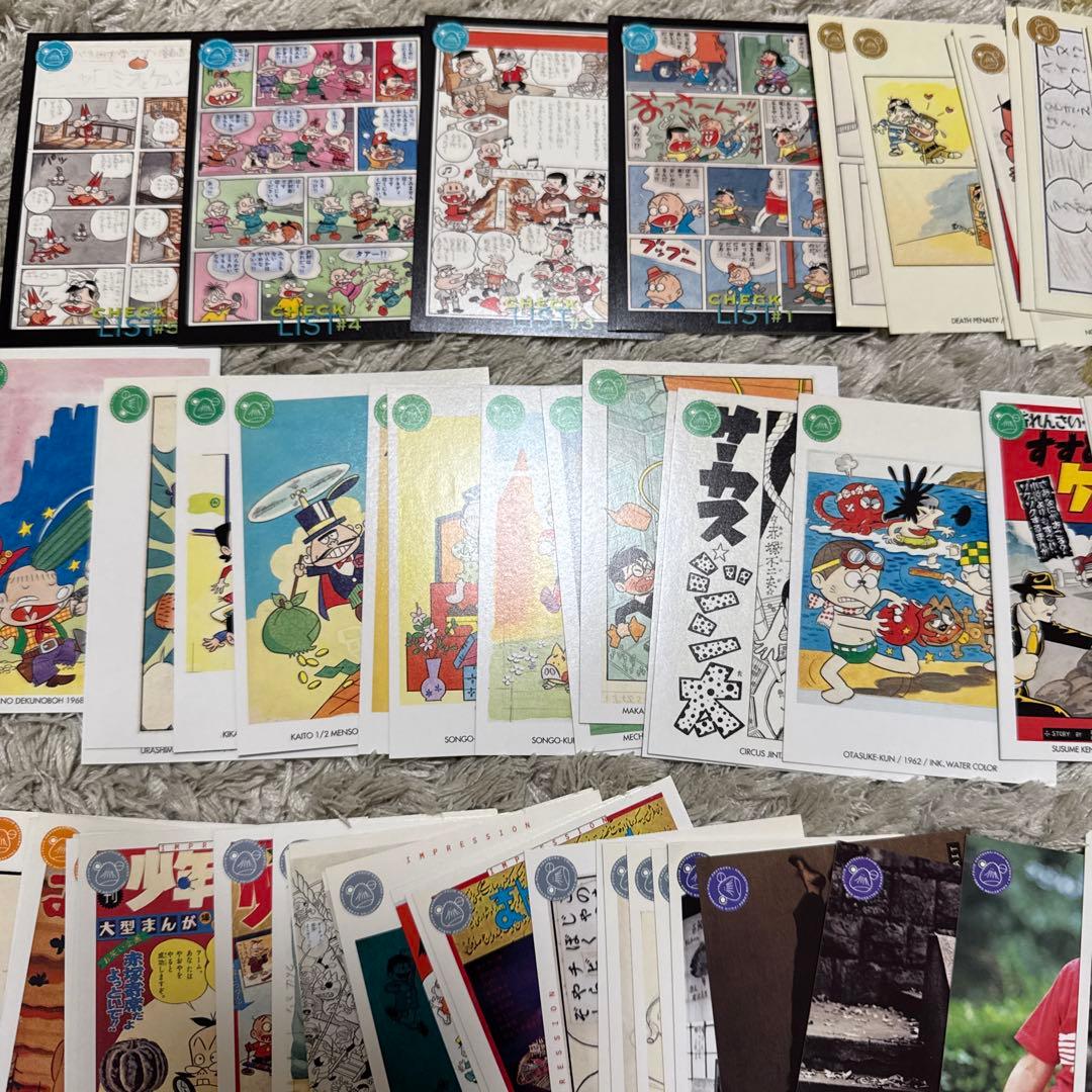 エポック　赤塚不二夫コレクションカード　フルコンプ１８０枚【5365