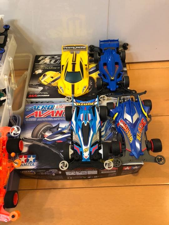 ミニ四駆 引退 お得 セット パーツ多数 大系アルミベアリングローラー