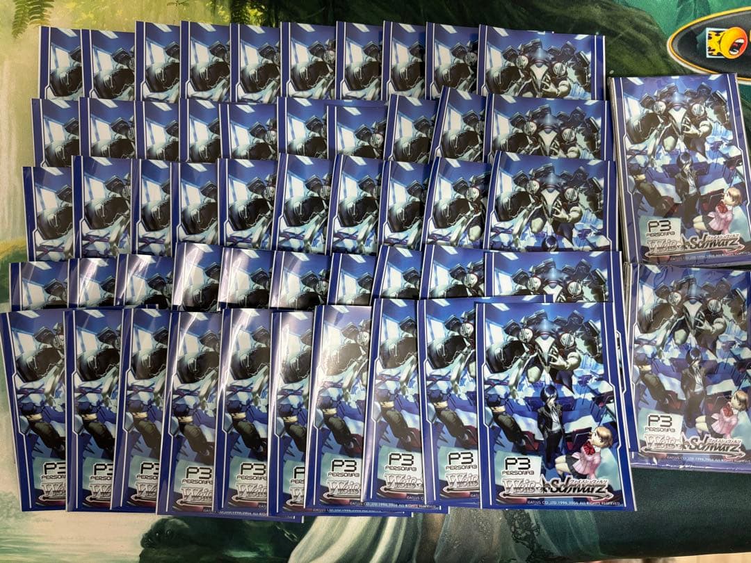 ペルソナ3 ヴァイスシュヴァルツ ボックス特典　金銀　スリーブ60枚セット