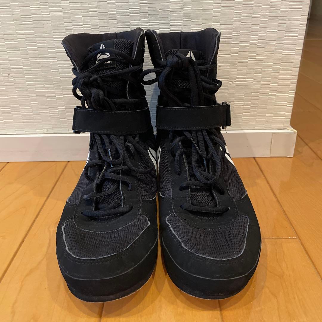 Reebok ボクシングシューズ ブラック ハイカット 28.5cm