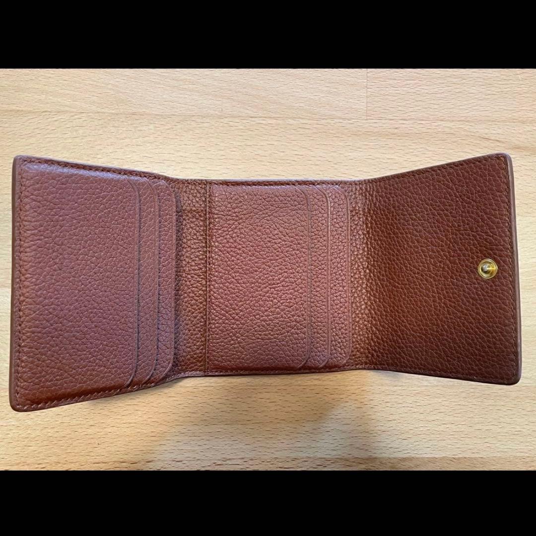 A.P.C. 折りたたみ財布　ブラウン