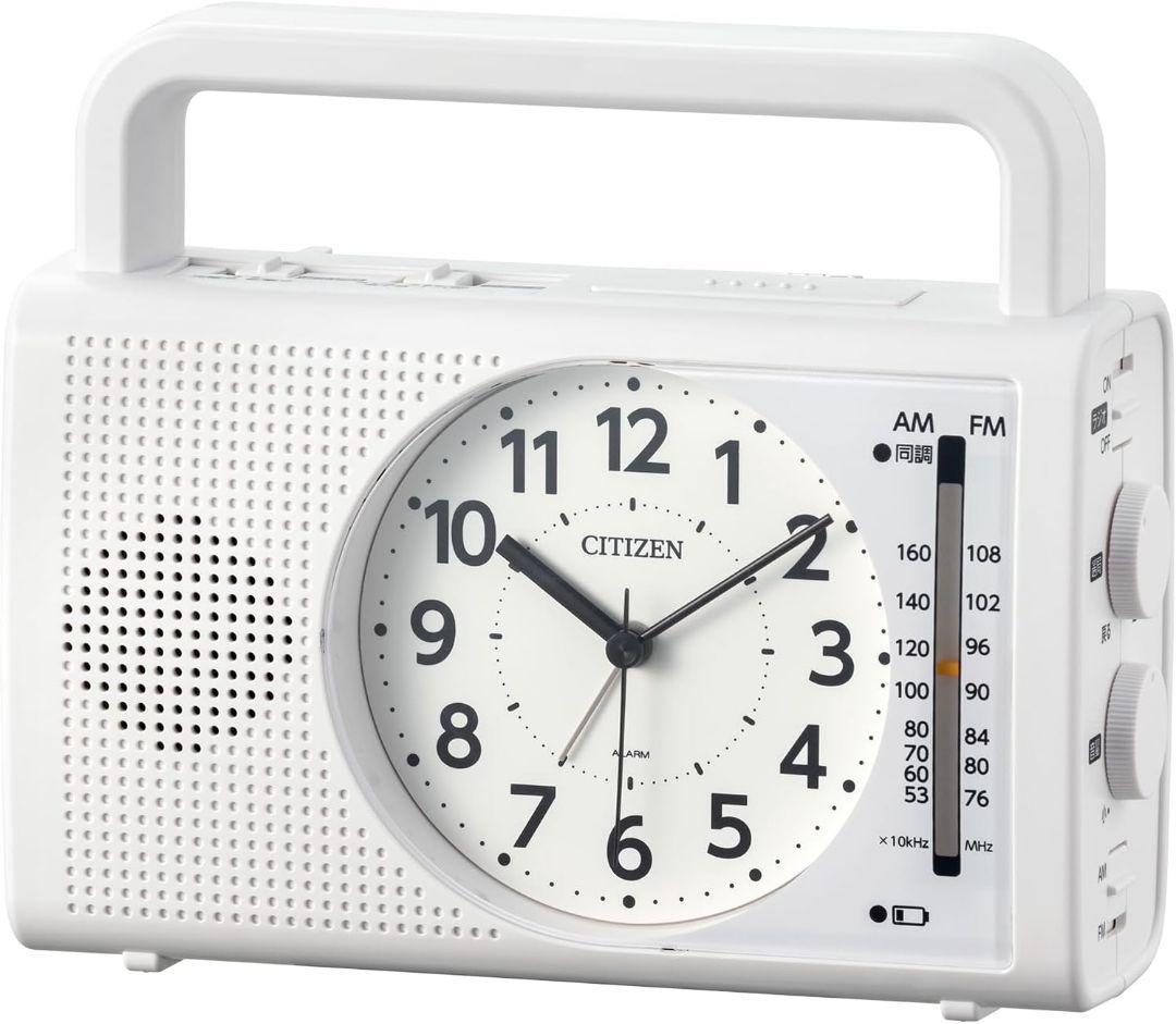リズム シチズン 目覚まし時計 防災 クロック 4RQ002-003