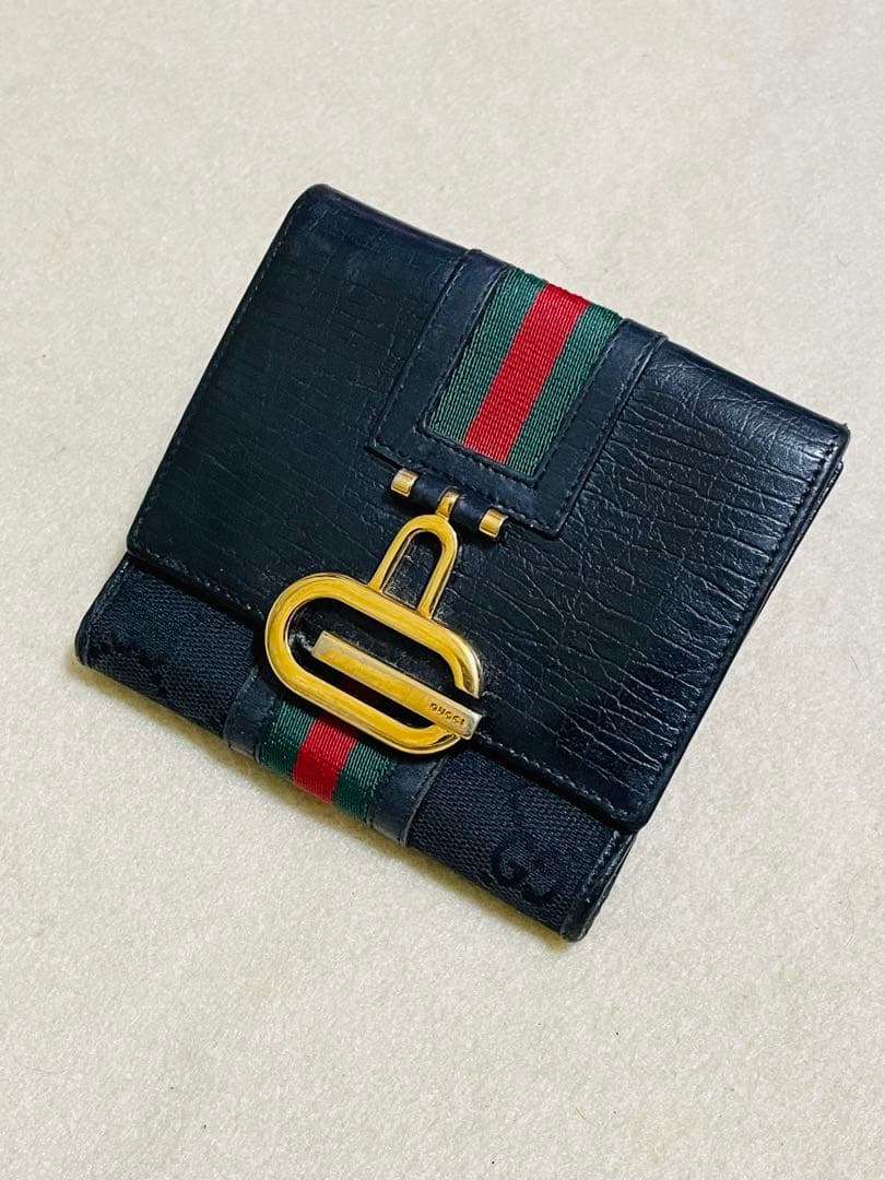 大丸購入　美品　シェリー　グッチ　財布