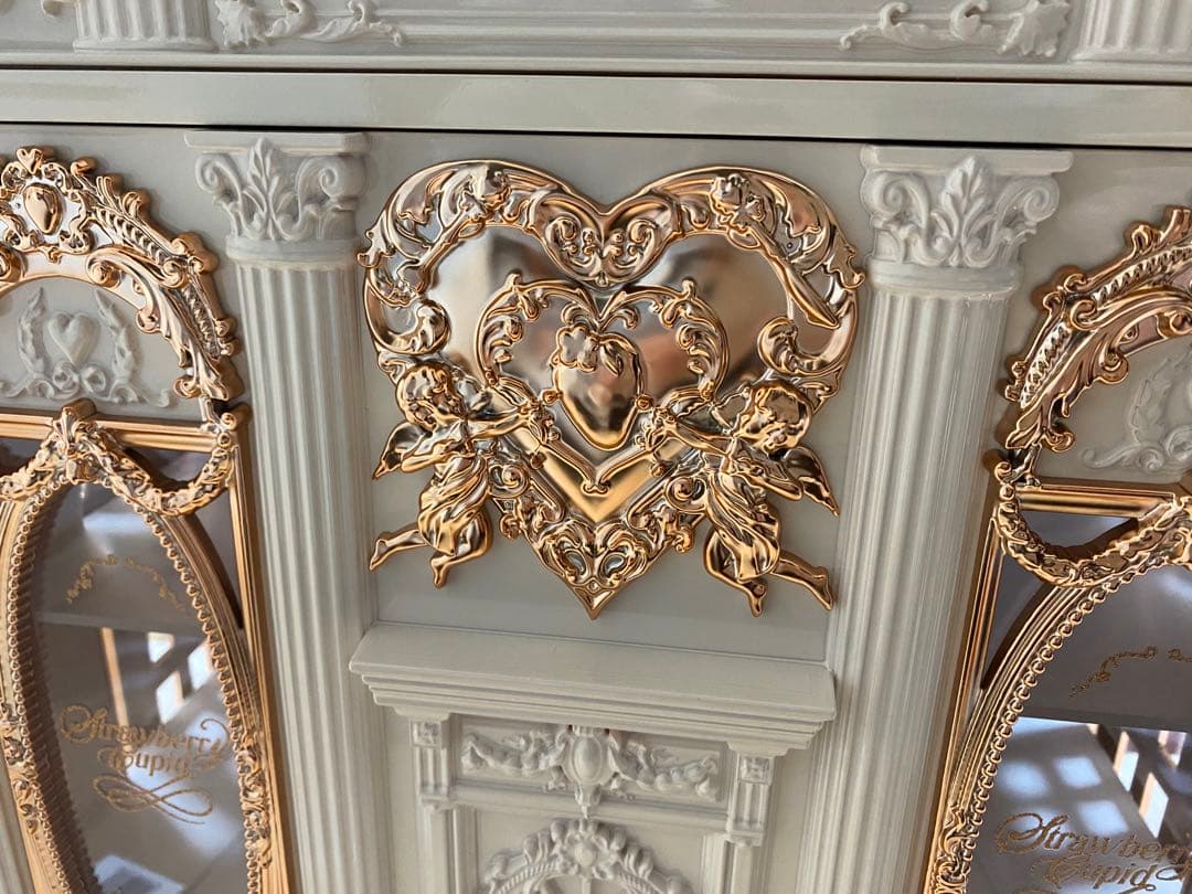 フラワーノーズ　ストロベリーキューピット　メイクボックス　小物入れ