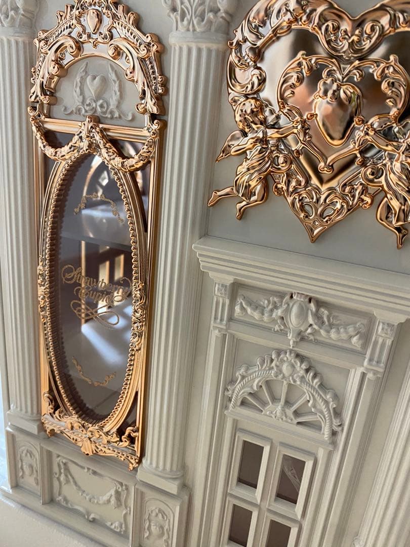 フラワーノーズ　ストロベリーキューピット　メイクボックス　小物入れ