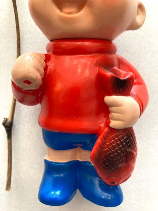 【新品・未使用】マルキュー坊や　貯金箱　ソフビ　NO.2