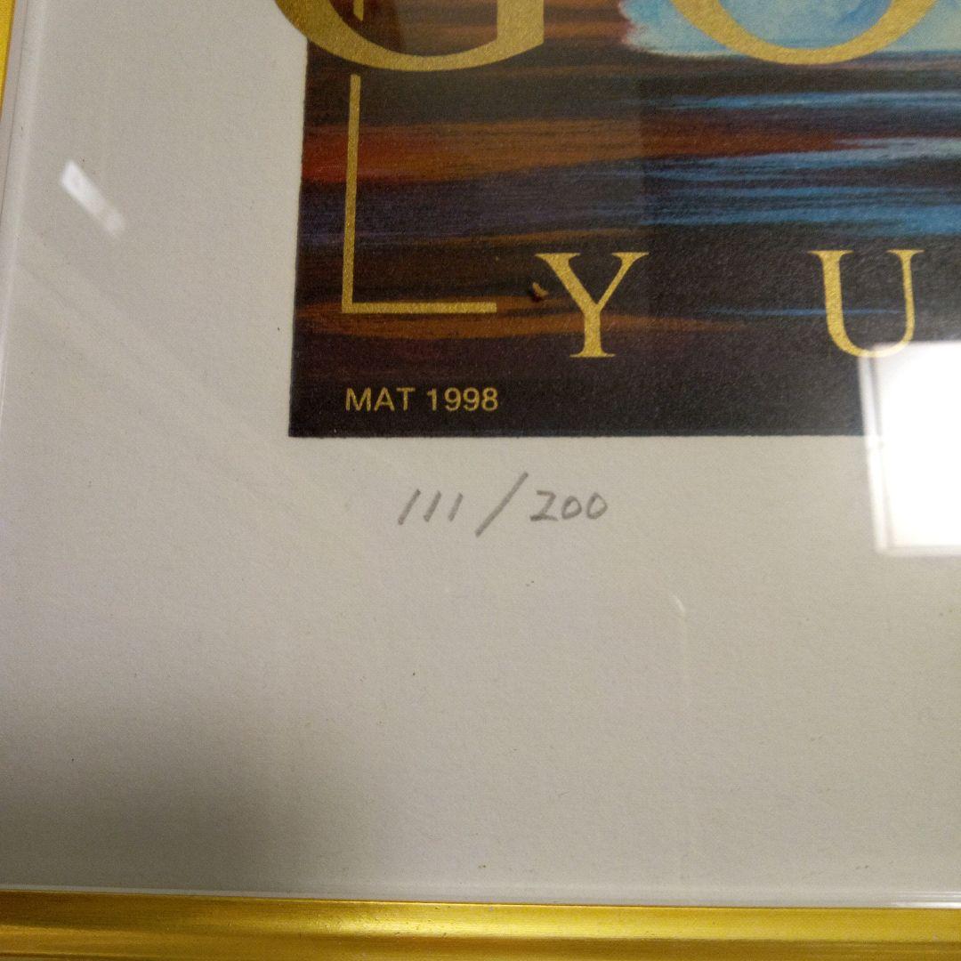 GODZILLA　直筆サイン入り　ポスター複製画