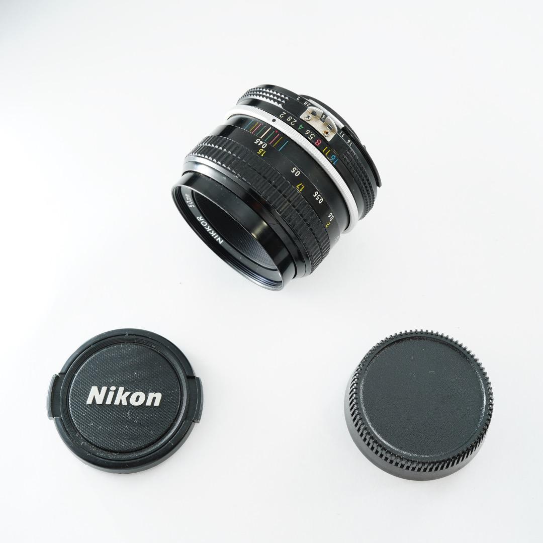 【極美品】動作◎ ニコン Ai Nikkor 50mm F2 990
