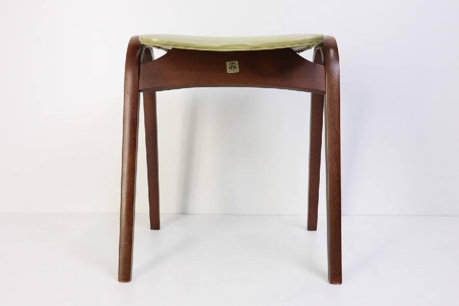 値下げ中 秋田木工 剣持勇 No.202 スタッキングスツール ベージュ