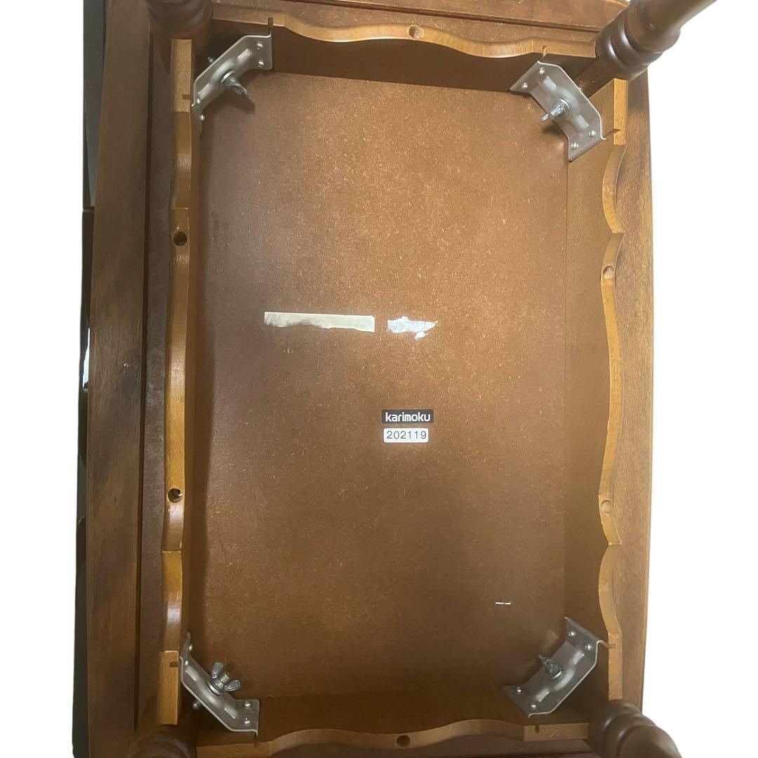カリモクkarimoku コロニアル　天然木 コーヒーテーブル　テーブル　机