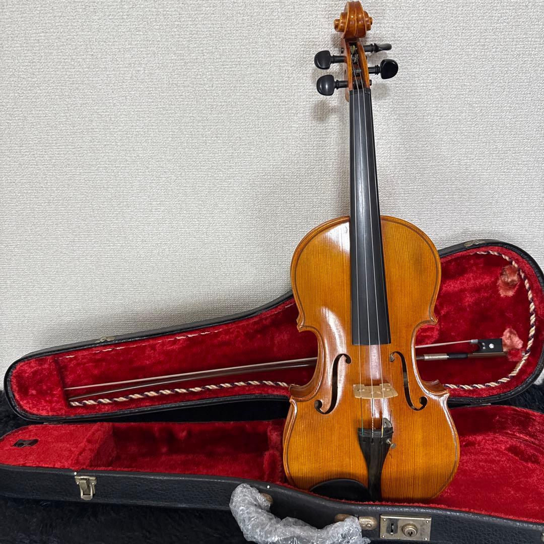 SUZUKI No.520 4/4サイズ バイオリン 弦楽器 ケース 弓付属