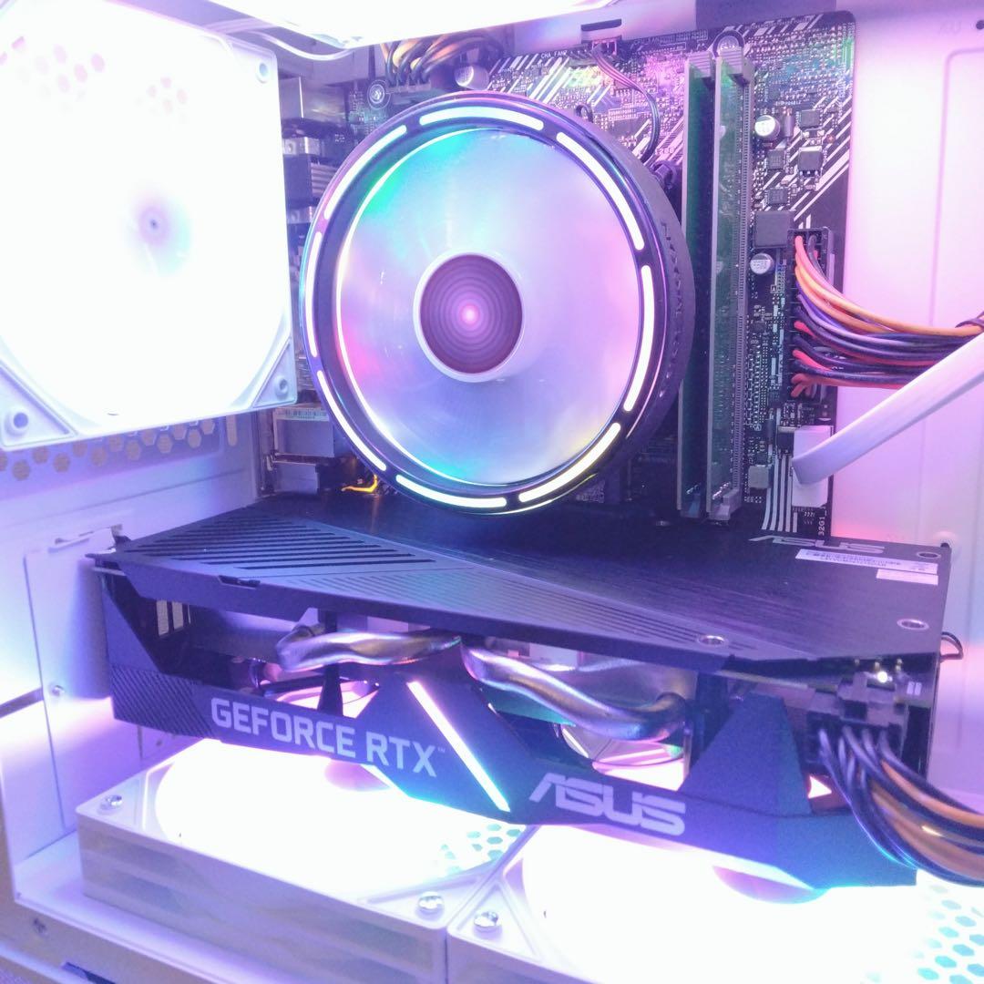 自作ゲーミングPCPC/Core i5-10400F/16G/RTX2060S