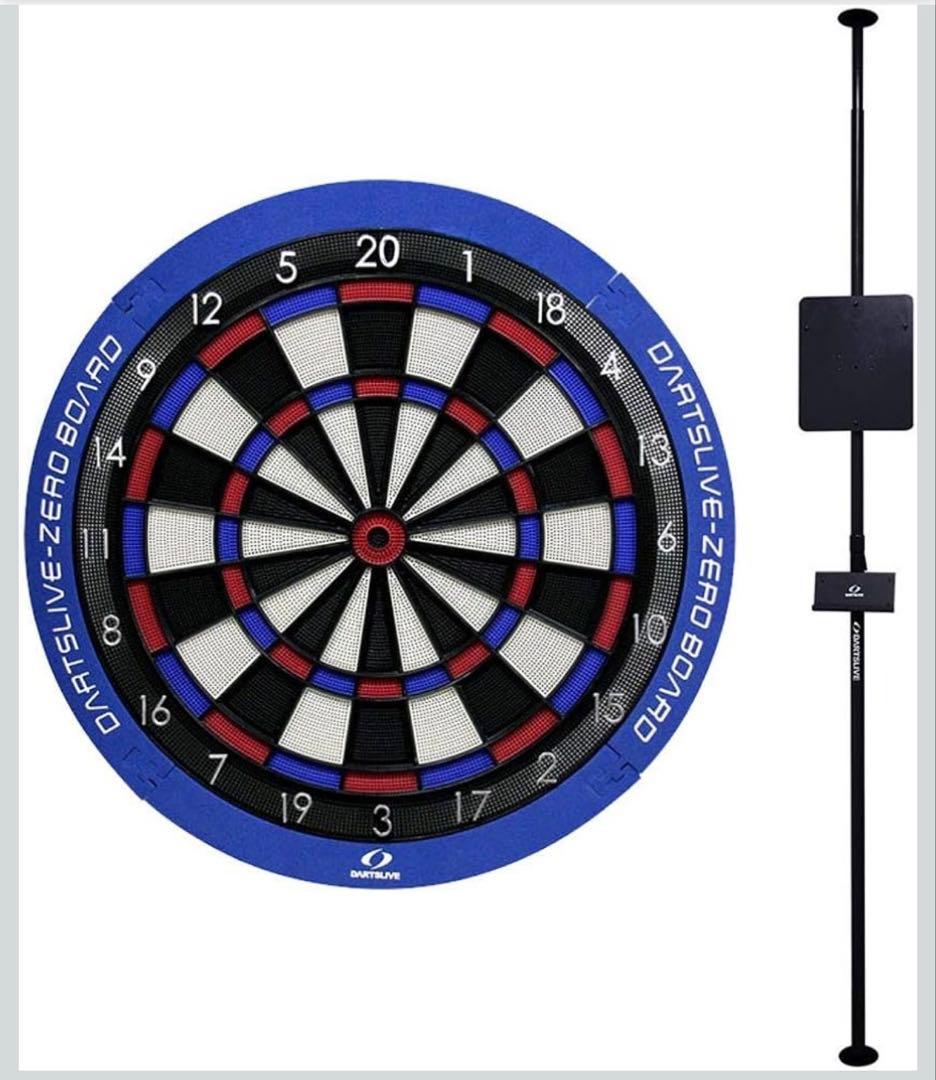 [激安]DARTSLIVE ZERO BOARD ダーツボード&ポールスタンド