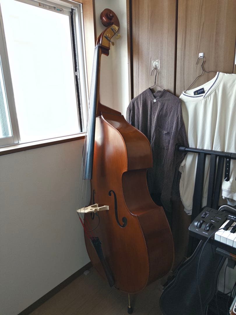 自宅用Gliga Gems Ⅱ G/Cコントラバス(国内4/4サイズ)