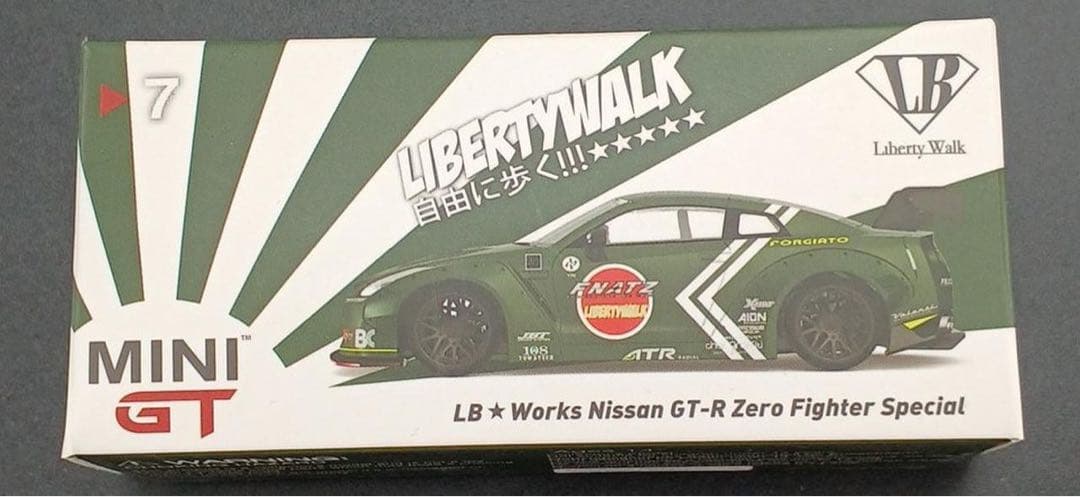 MiNiGT リバティーウォーク　R35 GTR ゼロファイタースペシャル　零戦