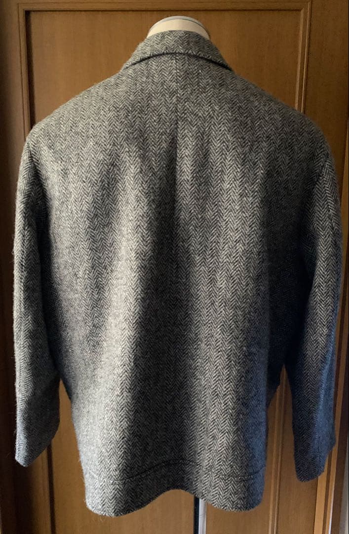 Brown’s ヘリンボーンジャケット　ハリスツイード生地の英国製　カスタム品