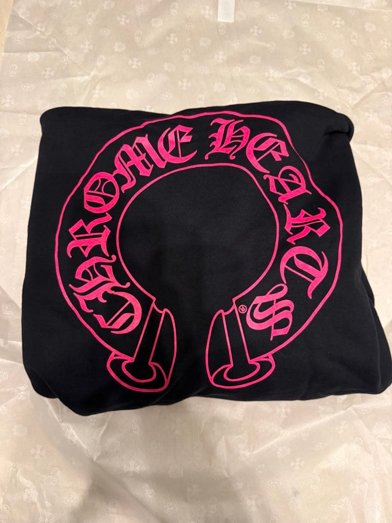 Chrome Hearts ブラックパーカー　Lサイズ