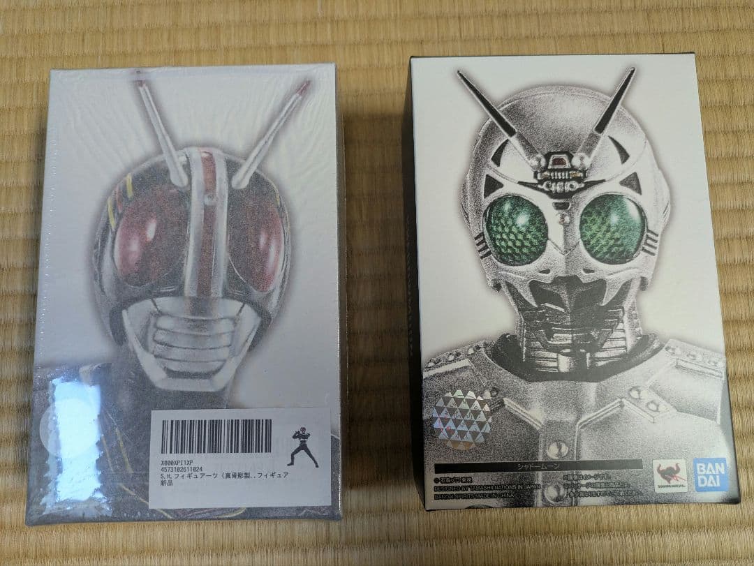 未開封　S.H.フィギュアーツ 真骨彫　仮面ライダーBLACK +シャドームーン