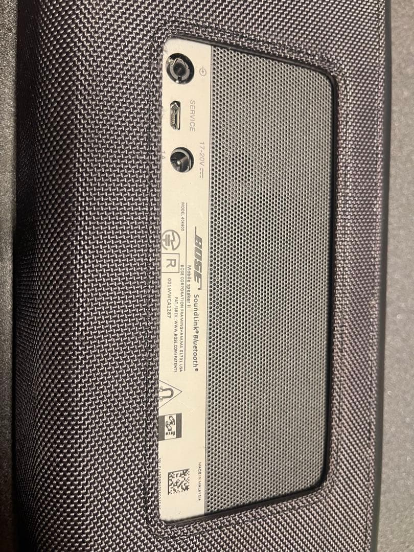 スピーカー・ウーファー BOSE Sound Link Bluetooth SpeakerII