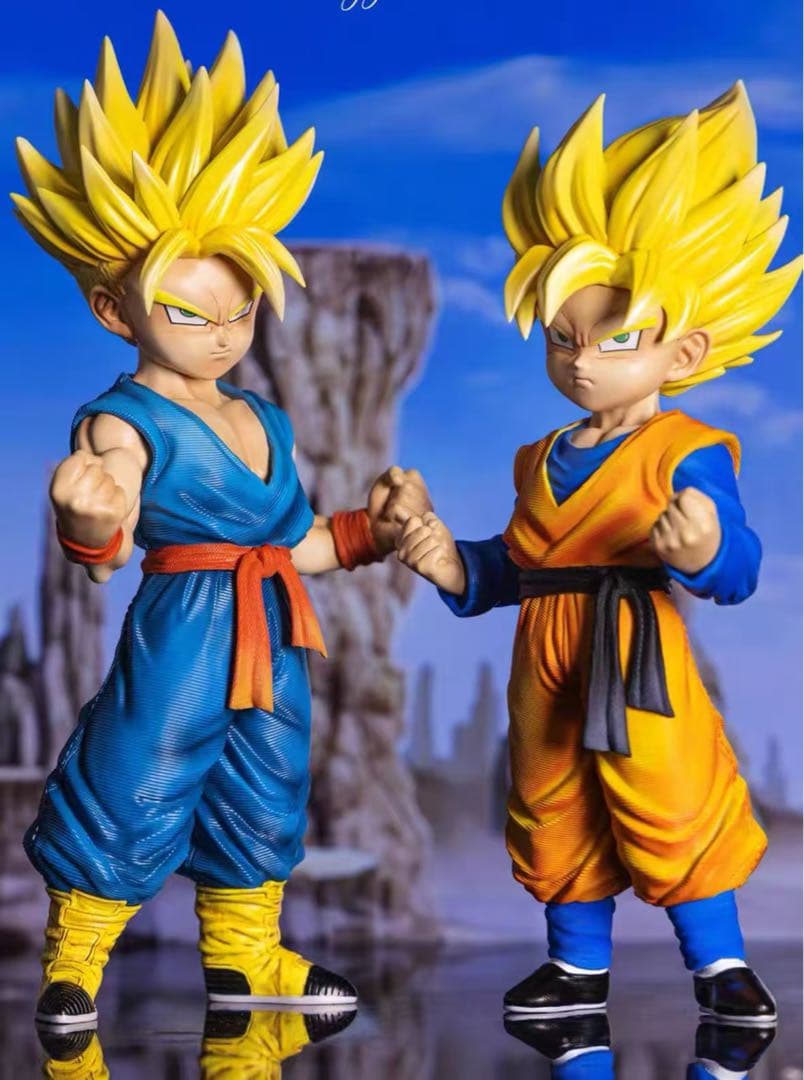 ドラゴンボール ゴテンクス ガレキ ガレージキット スタチュー X①①