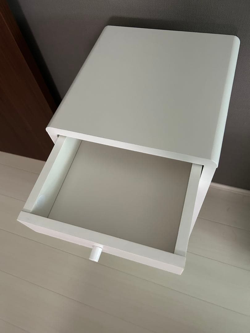 完成品　リビング チェスト スリム コンパクト タンス おしゃれ 幅30cm 白