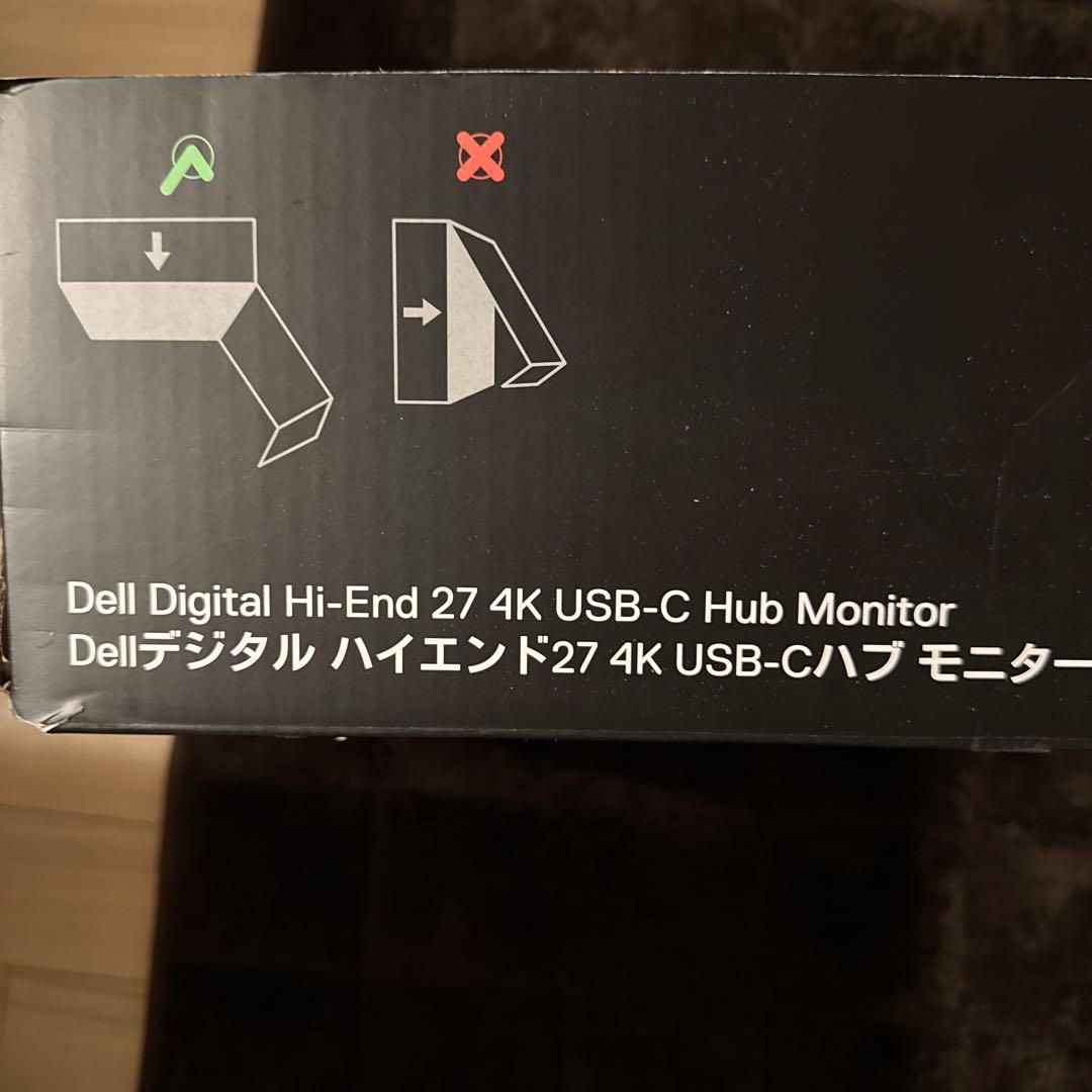 DELL ディスプレイ 本体 スタンド付き 4K USB Type-C対応