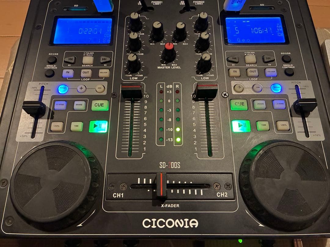 CICONIA SD-200S DJコントローラー