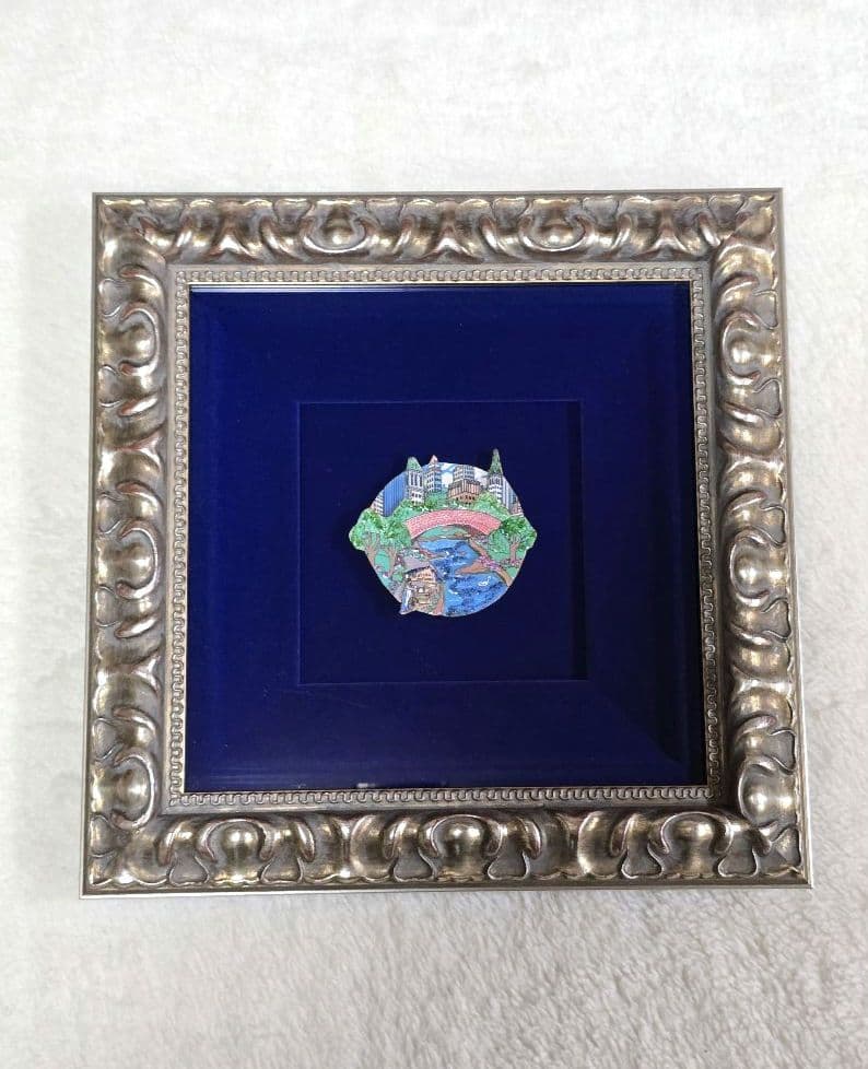 【希少】チャールズ ファジーノ 3Dアート ブローチ イラスト集 3点セット