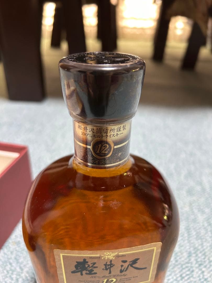 値下げ【箱付き】メルシャン軽井沢　100％モルトウイスキー　12年