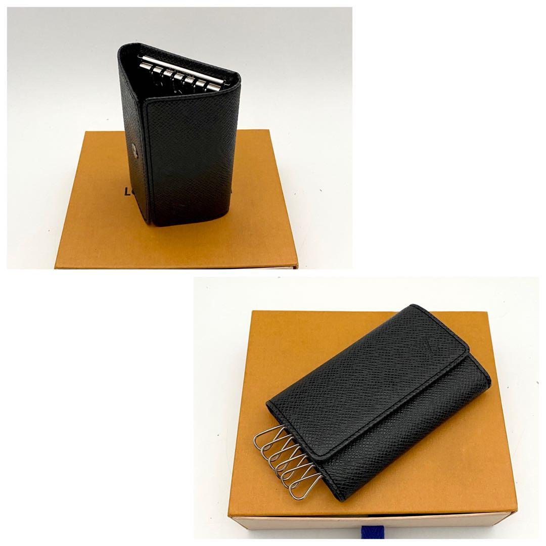 未使用品　ルイヴィトン　タイガ　キーケース　ミュルティクレ6 黒