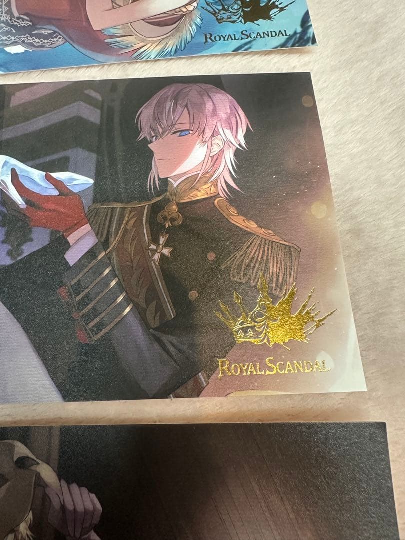 【入手困難】ロイヤルスキャンダル　箔押し　ポストカード　全種