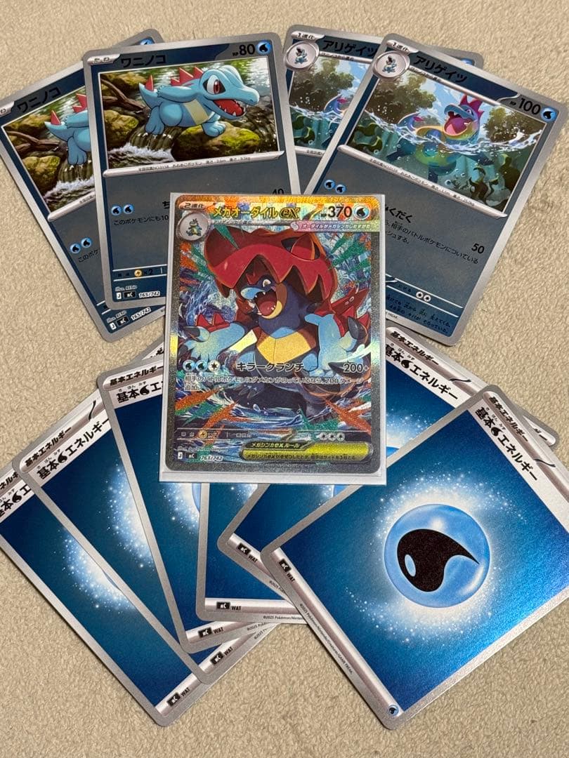 メガオーダイルex SARセット