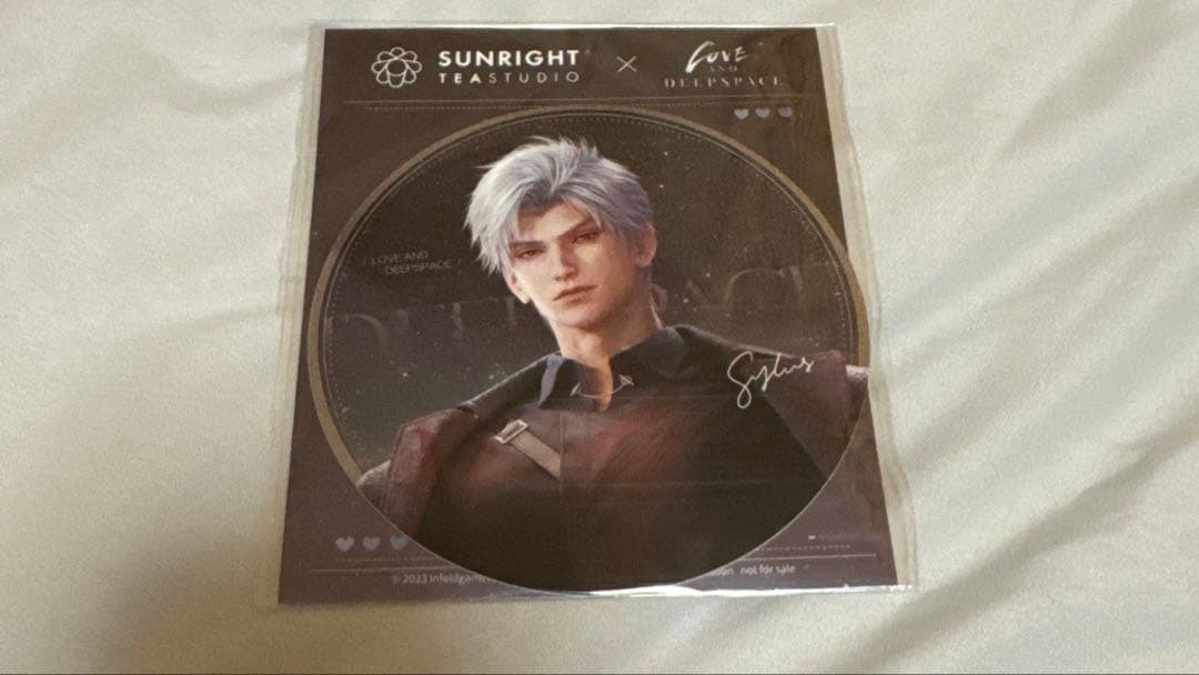 恋と深空　SUNRIGHTコラボ　コースター　シン