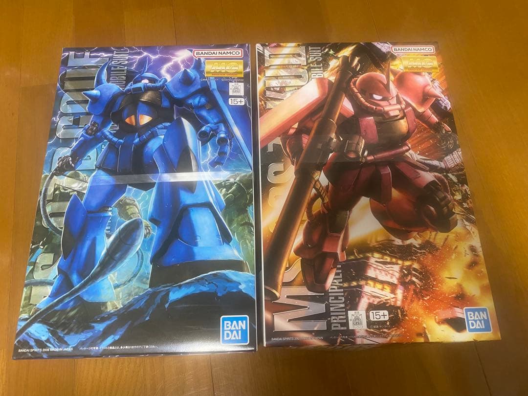 【16時迄当日発送】 MGグフver.2.0&シャア専用ザクver.2.0セット