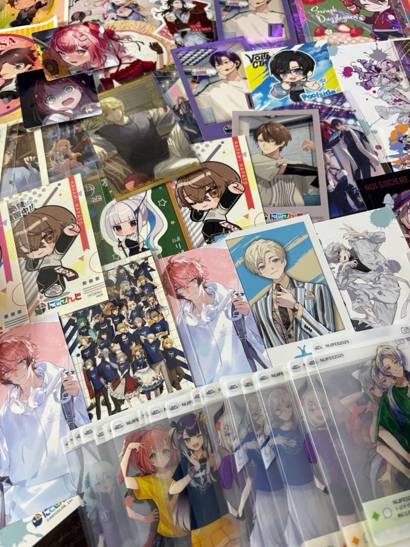 アニメグッズ にじさんじ　紙類　紙雑貨　大量　まとめ売り