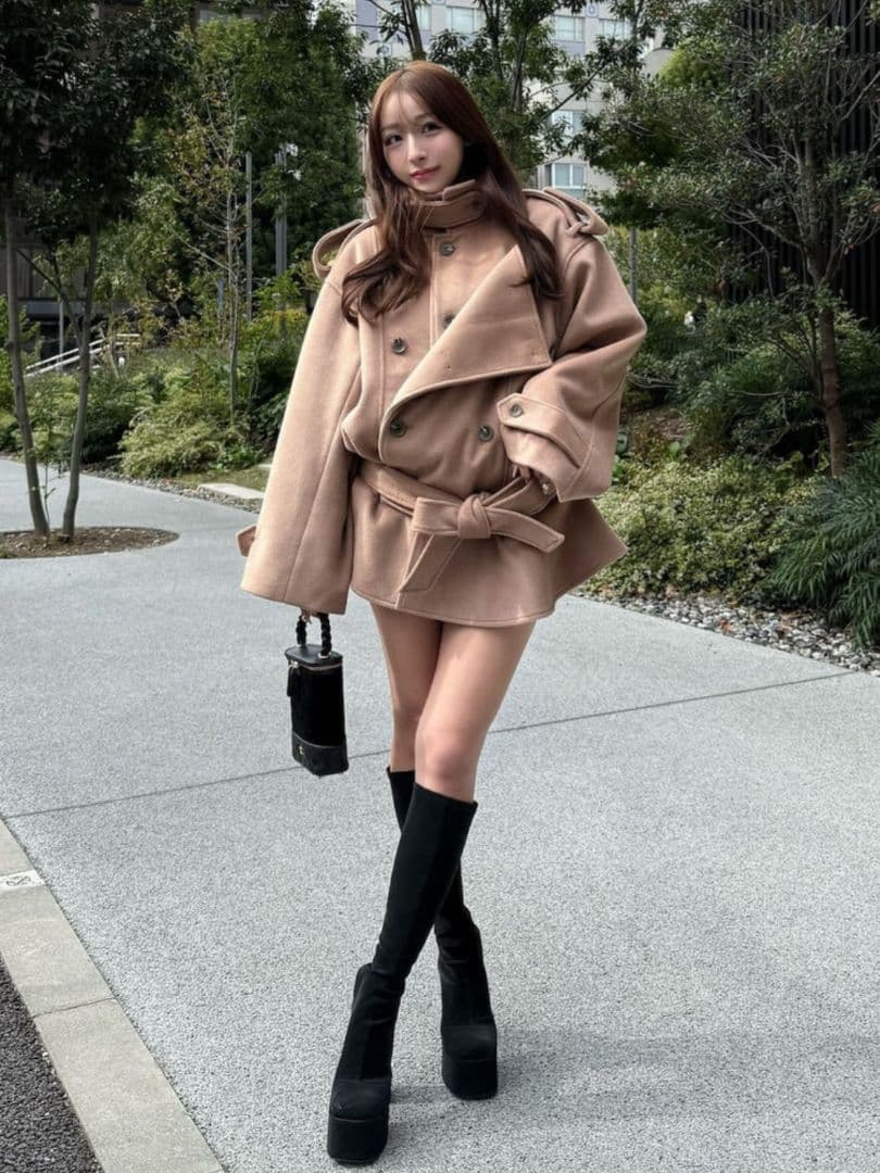 【新品未開封】Darich ダーリッチ ドロップショルダージャケットコート