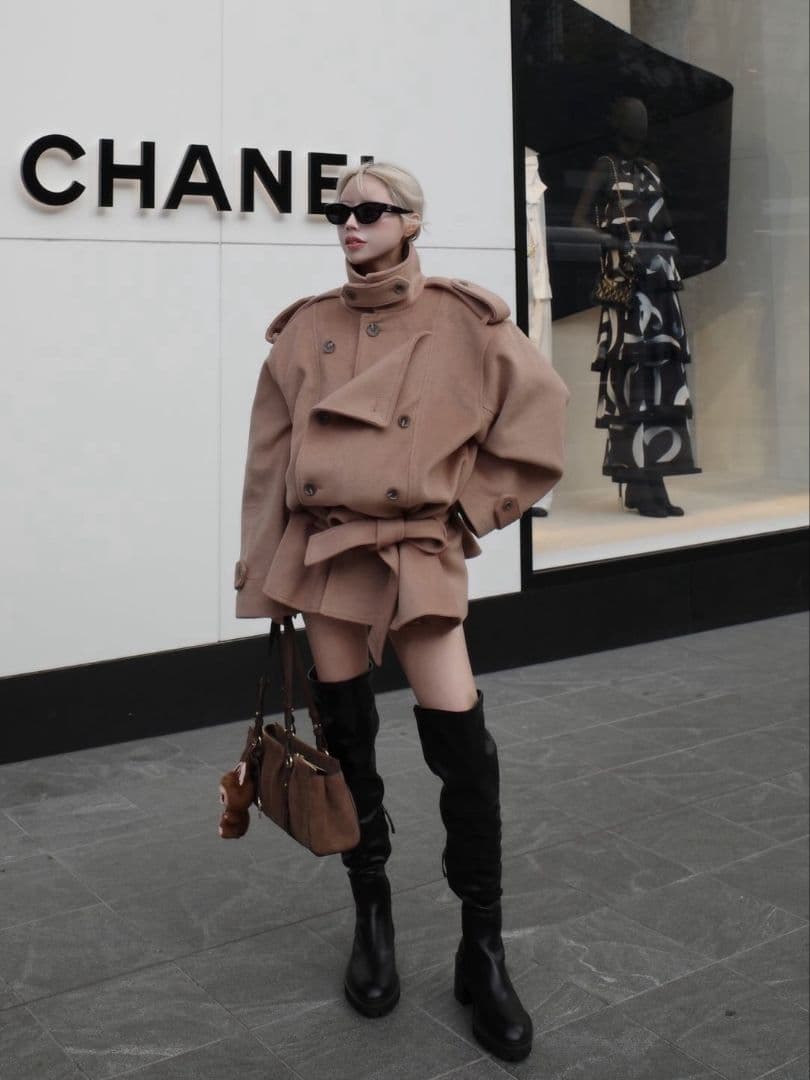 【新品未開封】Darich ダーリッチ ドロップショルダージャケットコート