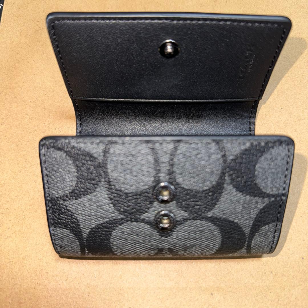 COACH キーケース レザー ブラック コーチ 新品未使用品