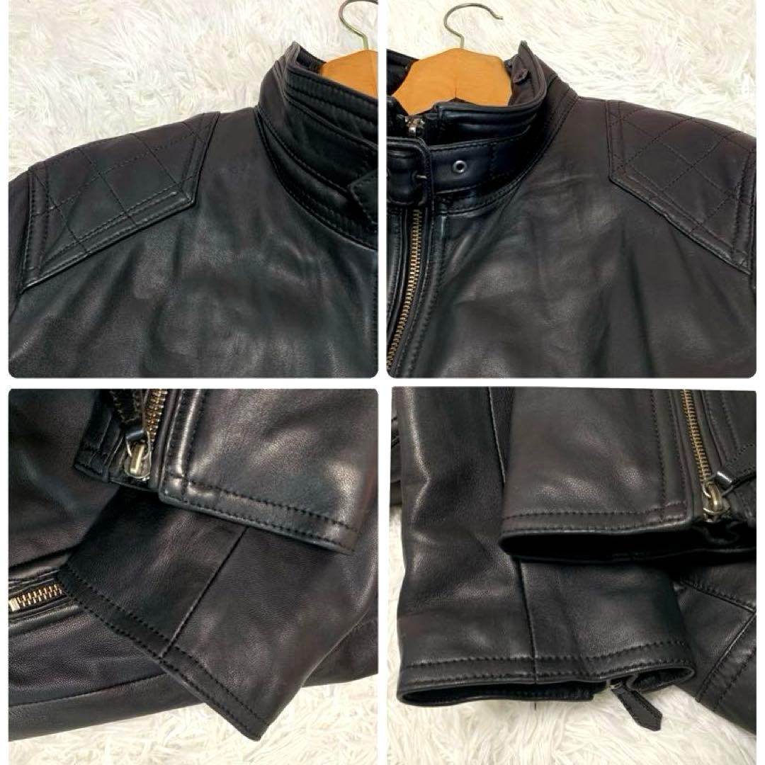 専用♡L◆BURBERRY BLACKLABEL【羊革◆ライダース】キルティング