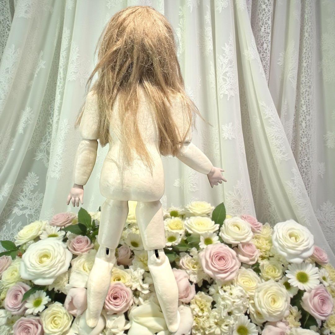 焼きみかん ビスクドール ブリュ ジュン ローズレッドドレス レッドボネ