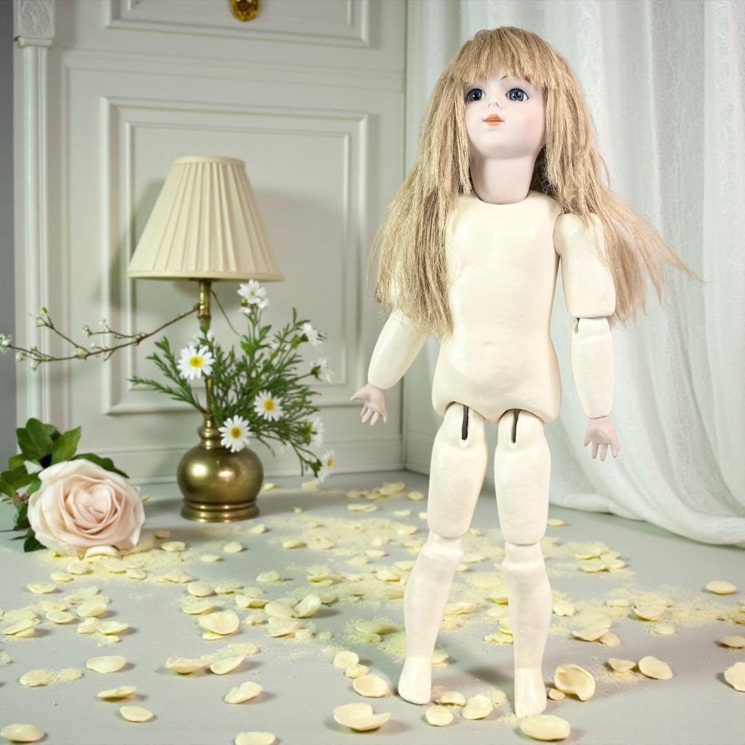 焼きみかん ビスクドール ブリュ ジュン ローズレッドドレス レッドボネ