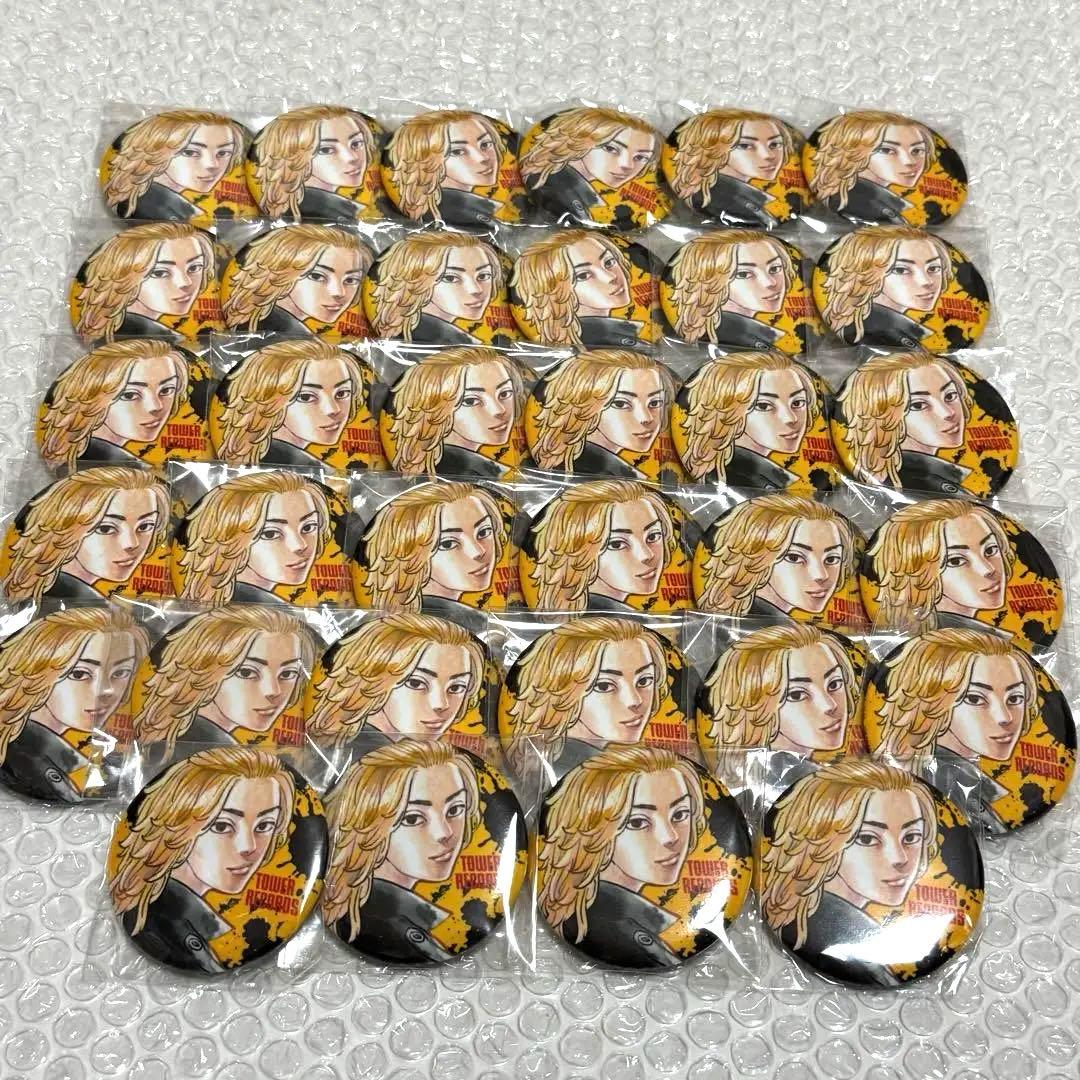 東京リベンジャーズ 佐野万次郎 マイキー タワレコ 原画展 缶バッジ 東リべ